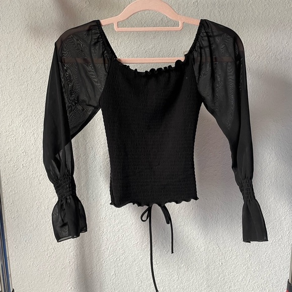 CHOCOLATE smocked top - Picture 4 of 4